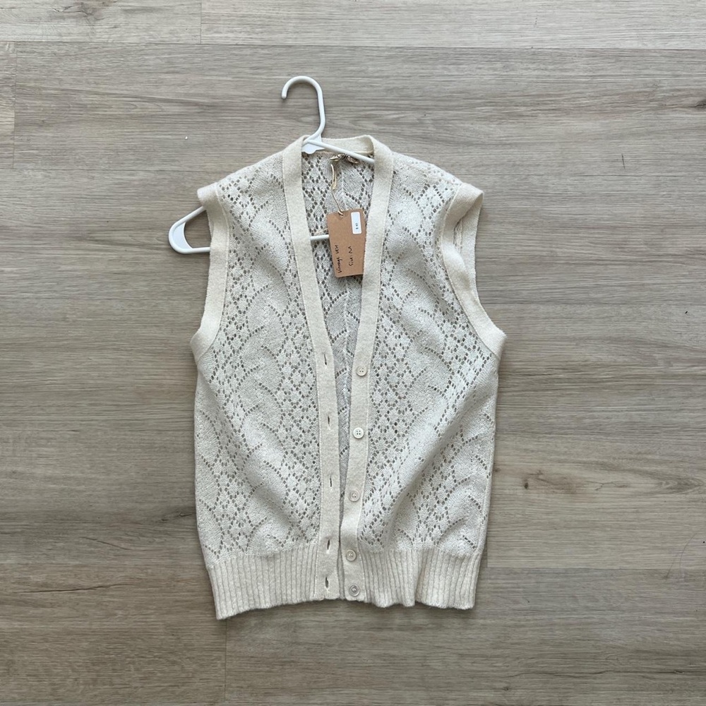 **SOLD** Vintage wool vest